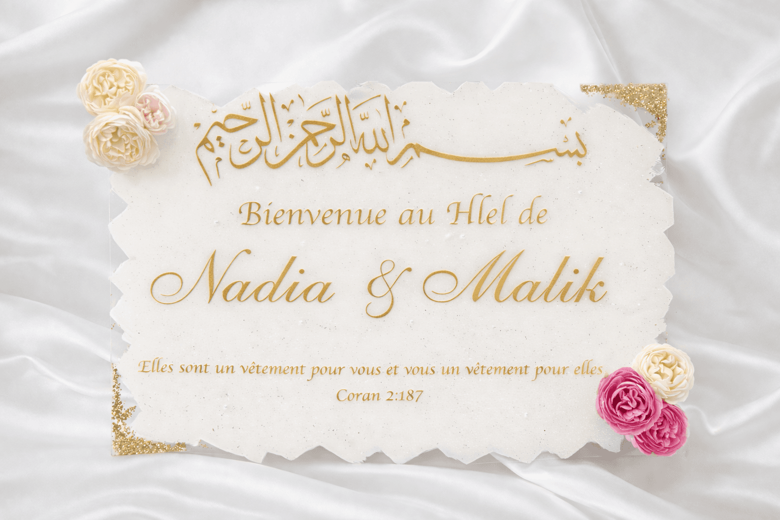 Panneau de Bienvenue – Mariage