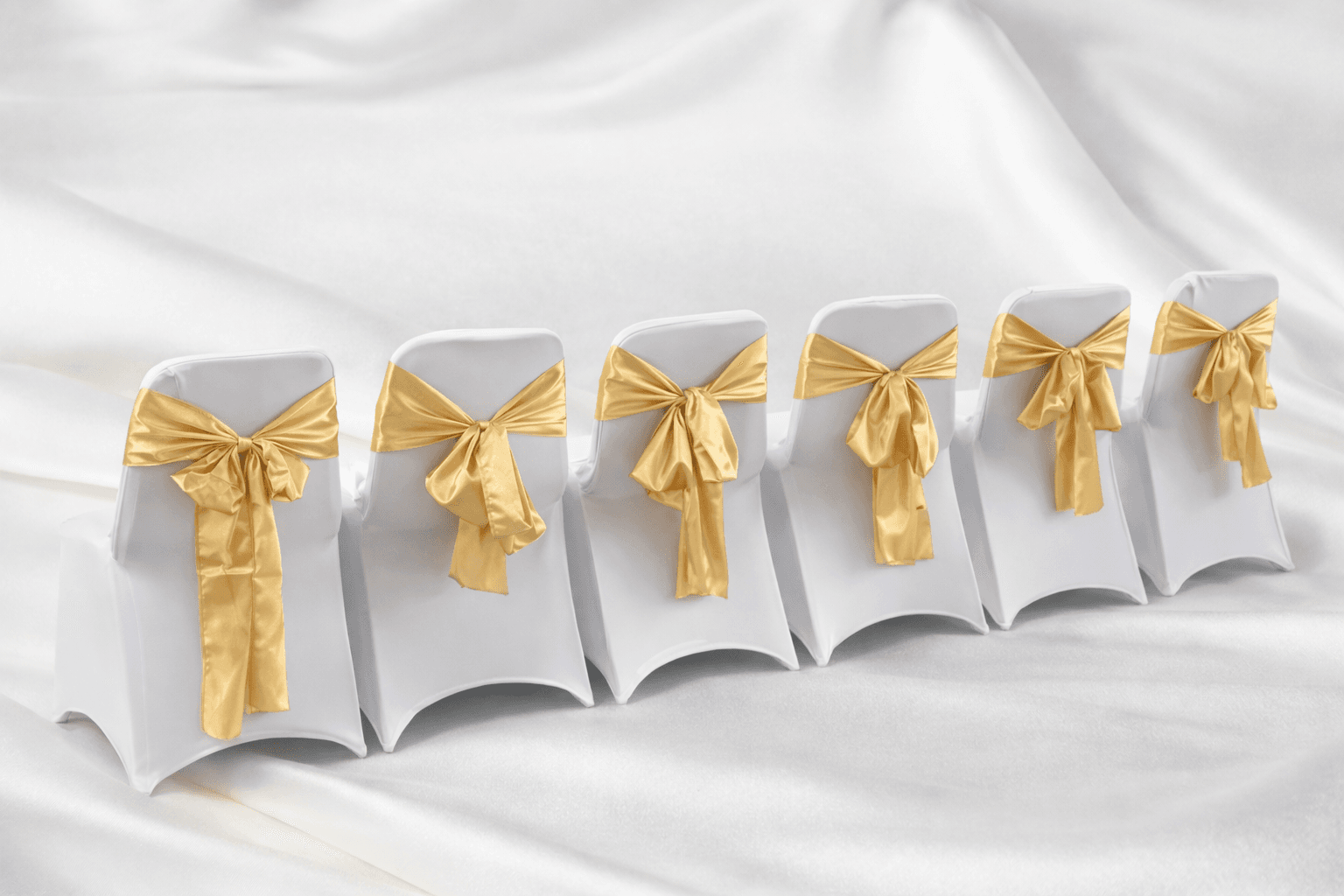 Rubans Dorés pour Chaises – Location