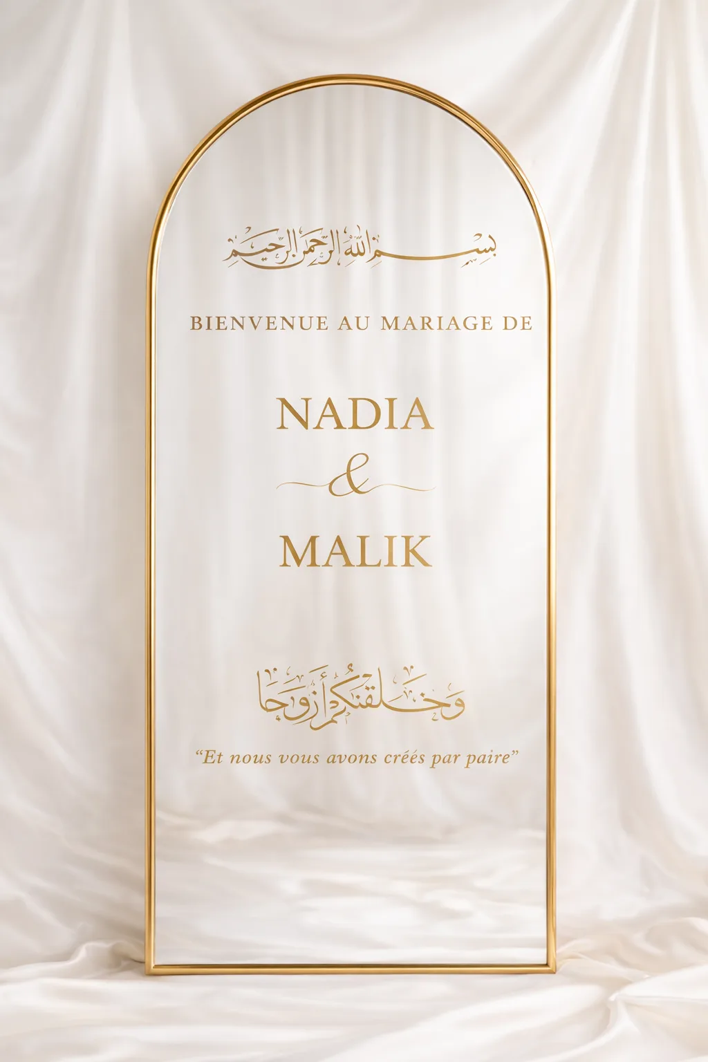 location miroir personnalisé