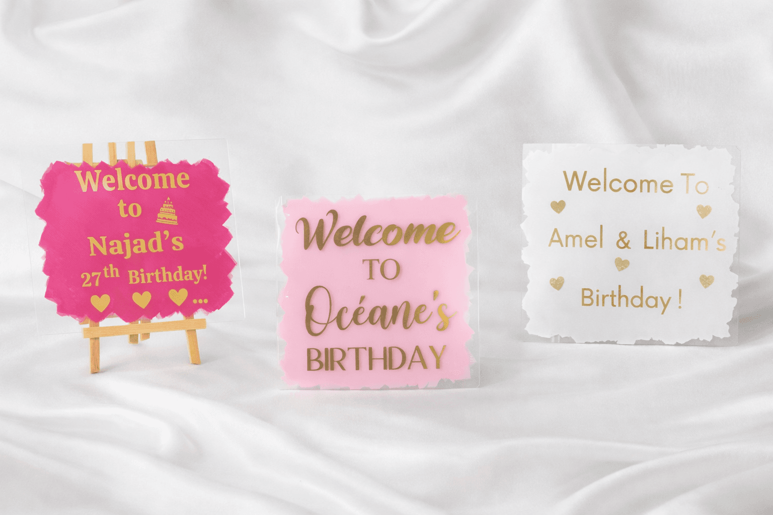 Panneaux de Bienvenue